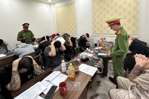 胡志明市处理非法居留外国人团伙