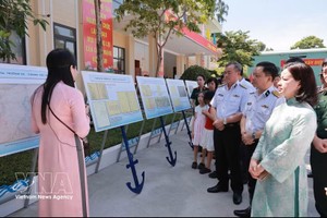 “黄沙、长沙——神圣的海岛”展览开幕式在岘港举行。图：越通社