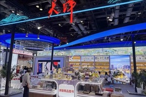 第三十二届北京国际图书博览会于6月17至21日在中国北京国家会议中心举行。图：越通社