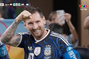 莱昂内尔·梅西为阿根廷锁定3-1胜局。