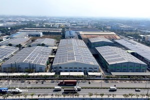 胡志明市VSIP工业区。图：越通社