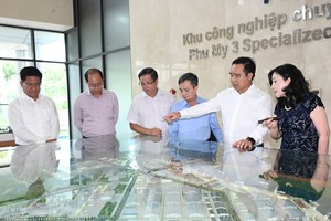富美3专业工业区计划打造成为越南首个生态工业区。图：越勇