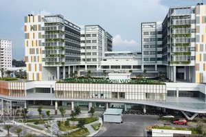 拥有1000张床位规模的守德区域全科医院已于2025年4月落成并投入使用。图：越通社