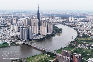 胡志明市一角。图：越通社