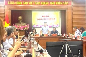 文体与旅游部的例行记者会现场。图：《人民报》