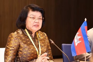 柬埔寨国会主席昆索达莉。