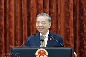 越南共产党中央总书记、国家主席苏林。图：越通社