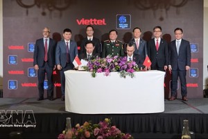 2026年2月4日，越南军队电信工业集团（Viettel）与越南签署合作协议。图：越通社