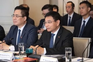 越南政府副总理阮文胜出席2026年越南领导力计划。图：越通社