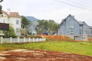 Dự án nghỉ dưỡng tại hồ Tuyền Lâm chây ì khắc phục sai phạm 