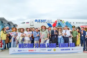 Khánh Hòa đón chuyến bay trực tiếp đến từ Nga