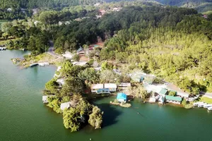 Chấm dứt dự án “Khu trưng bày giới thiệu sản phẩm trà Vườn Thương” tại hồ Tuyền Lâm 