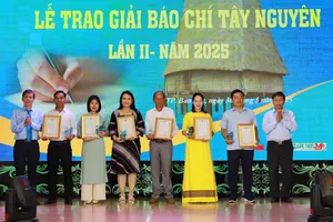 Trao giải Báo chí Tây Nguyên lần thứ II – 2025