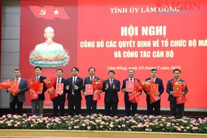 Lâm Đồng bổ nhiệm lãnh đạo các sở, ban, ngành