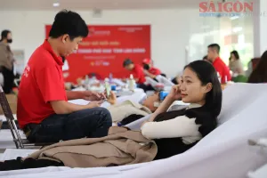 470 đơn vị máu được tiếp nhận tại ngày hội “Giọt hồng thành phố hoa”