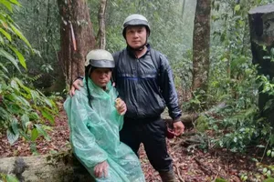 Ông R Ông Ha Hoanh được tìm thấy sau 5 ngày mất tích trong rừng