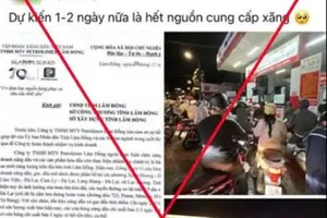 Xử lý chủ fanpage có 627.000 lượt theo dõi đăng tin “hết nguồn xăng dầu cho Đà Lạt”