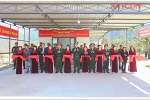 Quân khu 7 bàn giao 4 căn nhà cho người dân vùng lũ Lâm Đồng