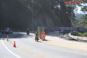 Hiện trạng đèo Prenn sau 6 ngày cấm lưu thông để sửa chữa