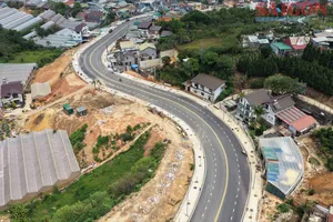 “Dải lụa” xanh trên cung đường vành đai Đà Lạt