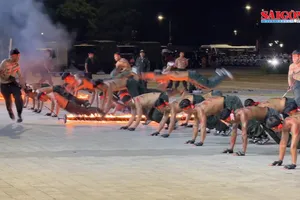 Mãn nhãn màn trình diễn tại Hội thao quân sự, võ thuật và thể thao CAND