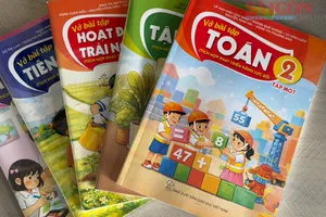 Bộ sách giáo khoa lớp 2 được Nhà xuất bản Giáo dục Việt Nam in và nộp lưu chiểu tháng 4-2026