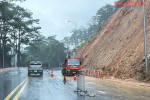 Đèo Prenn, Quốc lộ 28 tiếp tục sạt lở sau các đợt mưa lớn