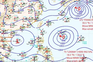 Ngoài khơi “chi chít” bão gió, Nam bộ mưa dông lốc