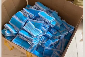 Tái chế cả “kho” khẩu trang y tế tung ra thị trường