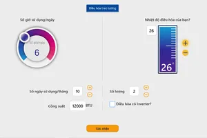 EVN ra mắt công cụ “đo đếm” tiền điện trong tháng