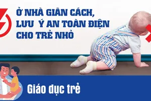 “5 không” giúp trẻ tránh bị điện giật khi học online tại nhà