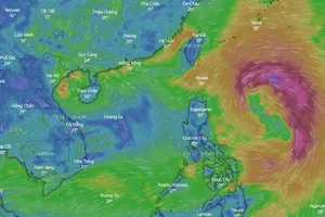 Đề nghị túc trực 1 tàu SAR tại Cửa Lò để ứng phó bão 