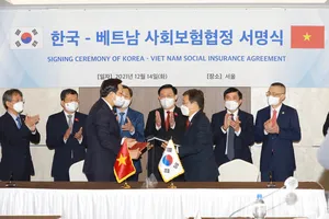 Người Việt Nam đi xuất khẩu lao động tại Hàn Quốc trở về sẽ có lương hưu