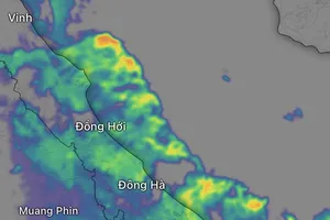 Rain zone shifts to Central region