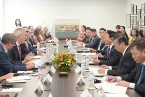 Buổi làm việc giữa Bộ Nông nghiệp và Môi trường Việt Nam và Hội đồng Kinh doanh Hoa Kỳ - ASEAN (USABC). Ảnh: Đoàn công tác