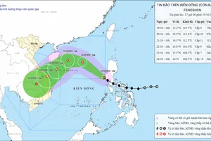 Tâm bão Fengshen đã vượt qua Philippines vào Biển Đông