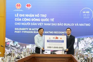 Ghi nhận sự hỗ trợ của quốc tế với người dân vùng bị ảnh hưởng thiên tai