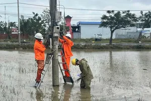Không còn nhà ngập, điện cơ bản khắc phục xong