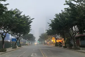 Nam bộ se lạnh về đêm, Bắc bộ sương mù