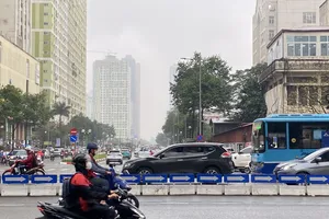 Nhiều khu vực ở Bắc bộ và Bắc Trung bộ mưa rào và mưa diện rộng