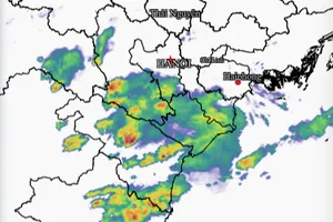 Khối không khí lạnh đang ảnh hưởng tới miền Bắc