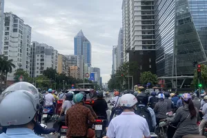 Không khí lạnh gây mưa diện rộng ở Bắc bộ