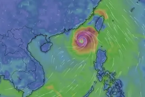 Biển Đông sắp có bão