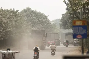 Cơ chế phối hợp ứng phó ô nhiễm không khí tại 8 tỉnh, thành miền Bắc