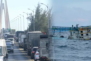 Podcast bản tin tối 2-5: Cầu Rạch Miễu ùn ứ, trạm thu phí liên tục xả trạm; Tàu cá chìm trên vùng biển Côn Đảo, 10 ngư dân được cứu