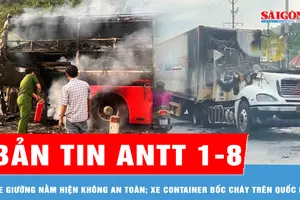 Bản tin ANTT 1-8: Xe giường nằm hiện không an toàn?