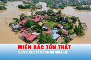 Podcast bản tin tối 11-10: Miền Bắc tổn thất hơn 7.000 tỷ đồng do mưa lũ