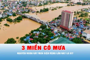 Podcast bản tin trưa 13-10: Nguyên nhân gây mưa diện rộng cả 3 miền hôm nay 