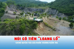 Podcast bản tin tối 17-10: Núi Cô Tiên bị san ủi mặt bằng quy mô lớn