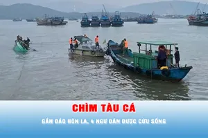 Podcast bản tin trưa 7-12: Tàu cá chìm gần đảo Hòn La, 4 ngư dân được cứu sống